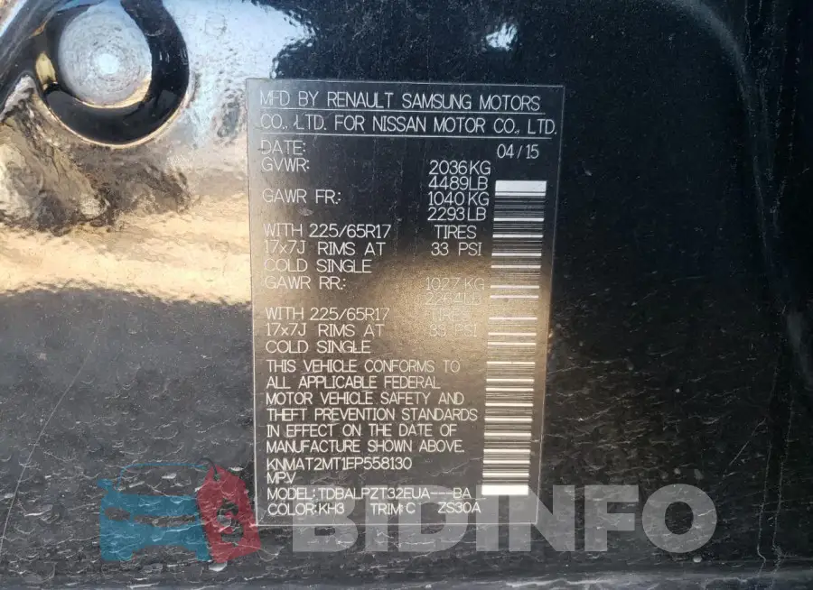 KNMAT2MT1FP558130 Photo# 13