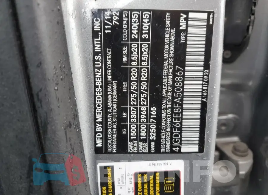 4JGDF6EE8FA508867 Photo# 13