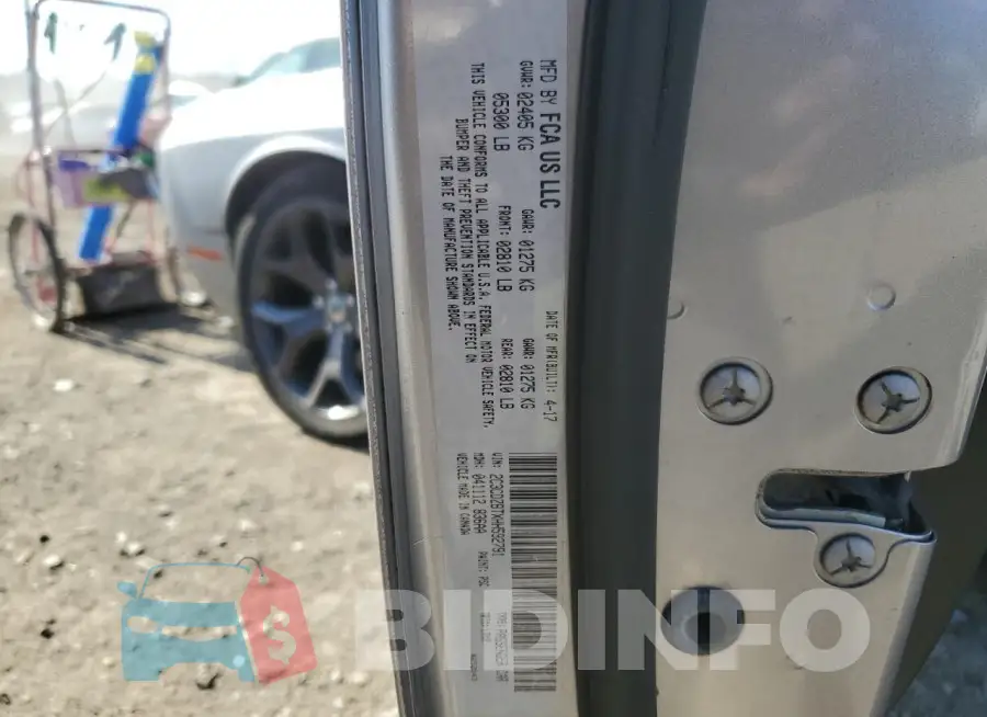 2C3CDZBTXHH592791 Photo# 12