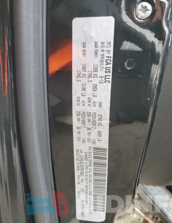 2C4RDGEG5HR549821 Photo# 13