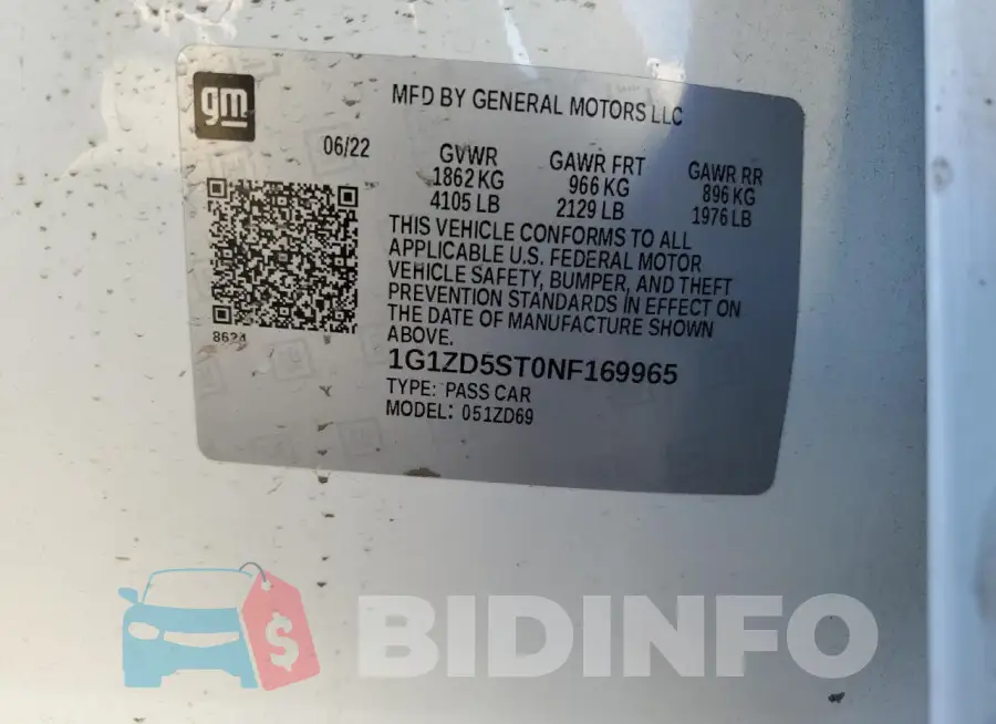 1G1ZD5ST0NF169965 Photo# 12