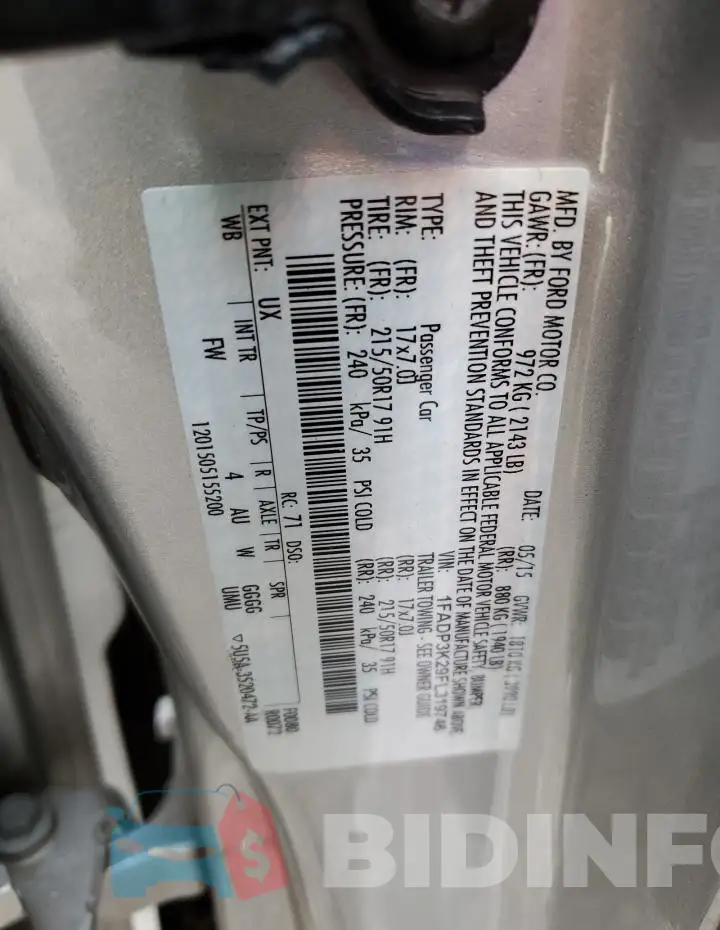1FADP3K29FL319746 Photo# 13