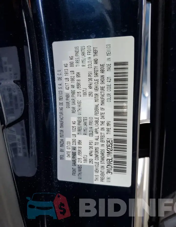 3MVDMABL1MM205251 Photo# 12