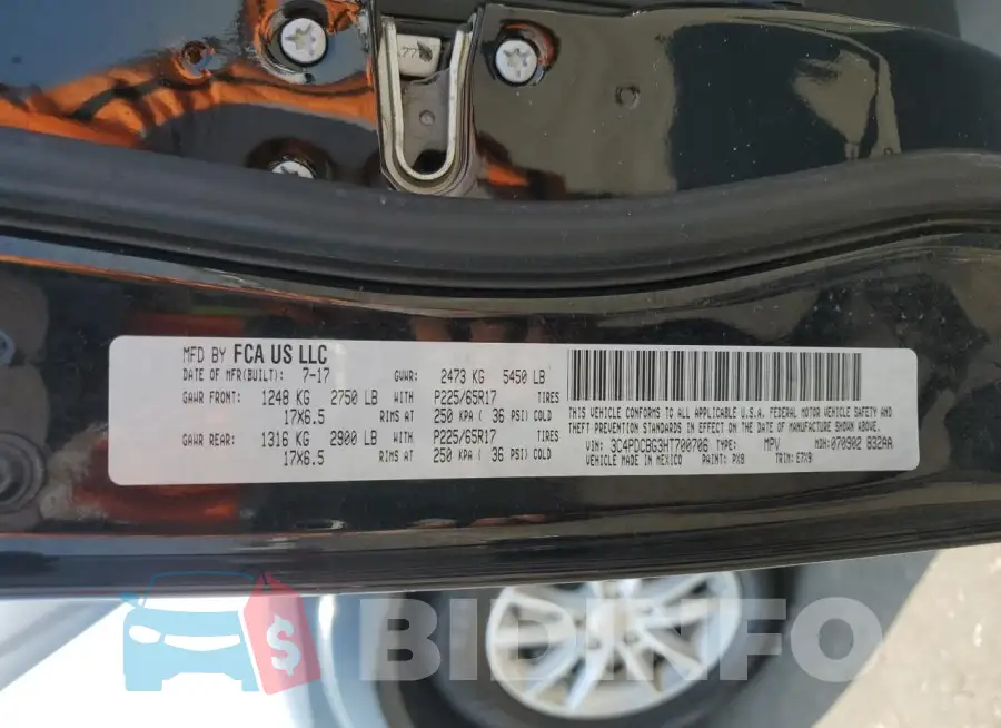 3C4PDCBG3HT700706 Photo# 13