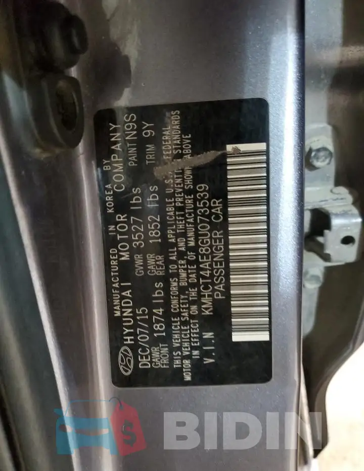 KMHCT4AE8GU073539 Photo# 12