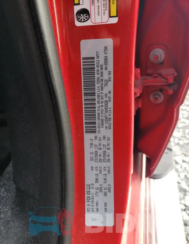 1C6SRFFTXKN659638 Photo# 12
