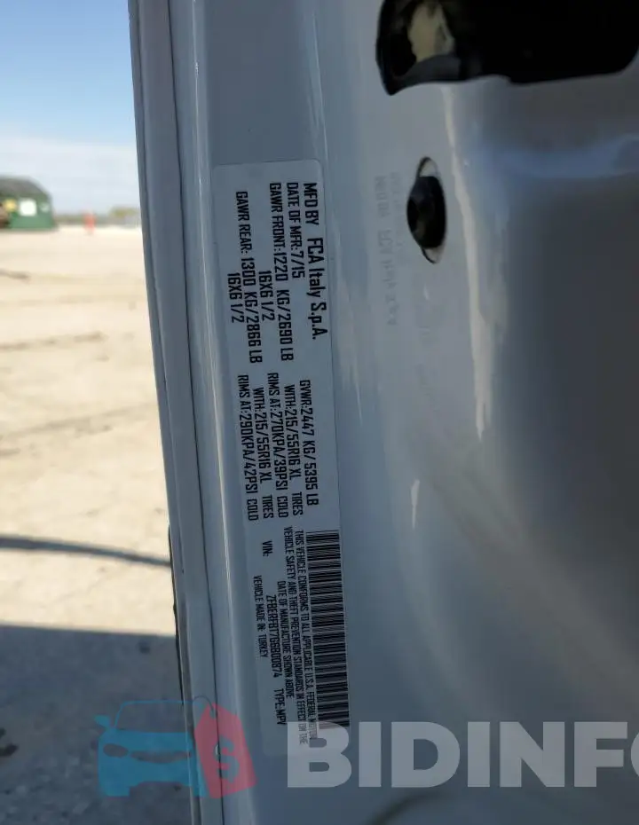 ZFBERFBT7G6B00874 Photo# 14