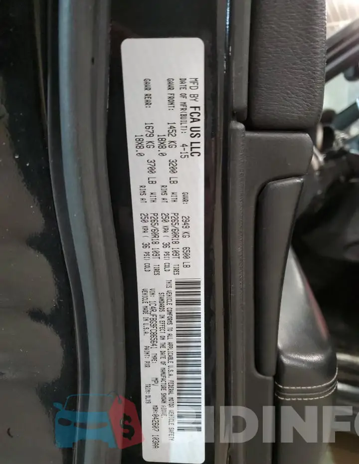 1C4RJFBG9FC865641 Photo# 12