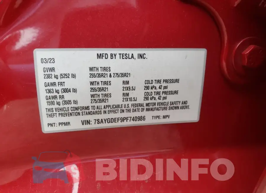 7SAYGDEF9PF740986 Photo# 12