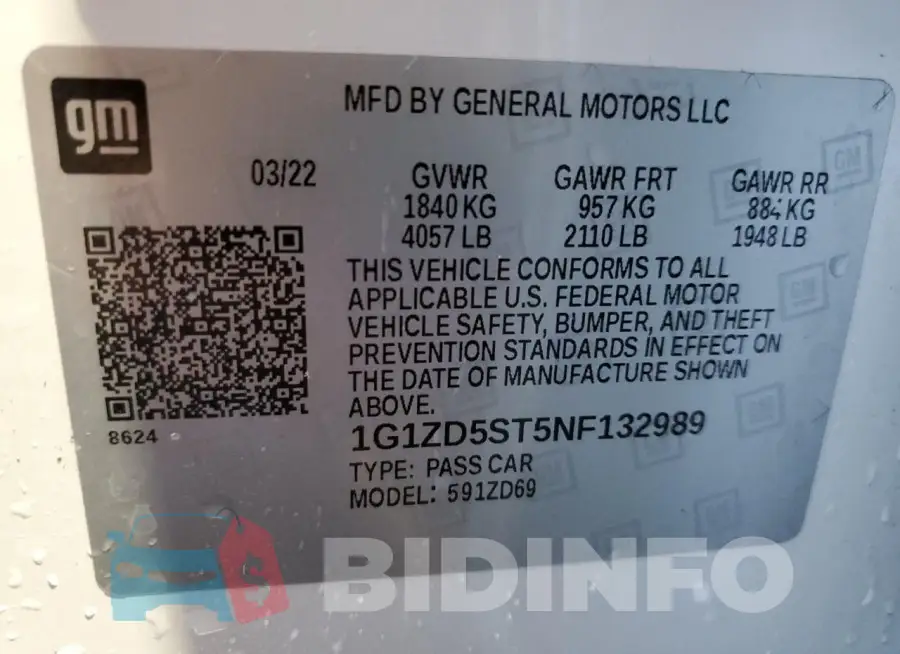 1G1ZD5ST5NF132989 Photo# 13