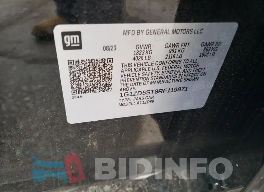 1G1ZD5ST8RF119871 Photo# 12