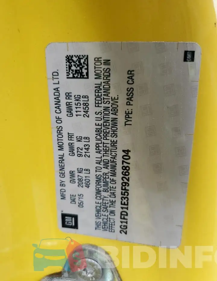 2G1FD1E35F9268704 Photo# 13