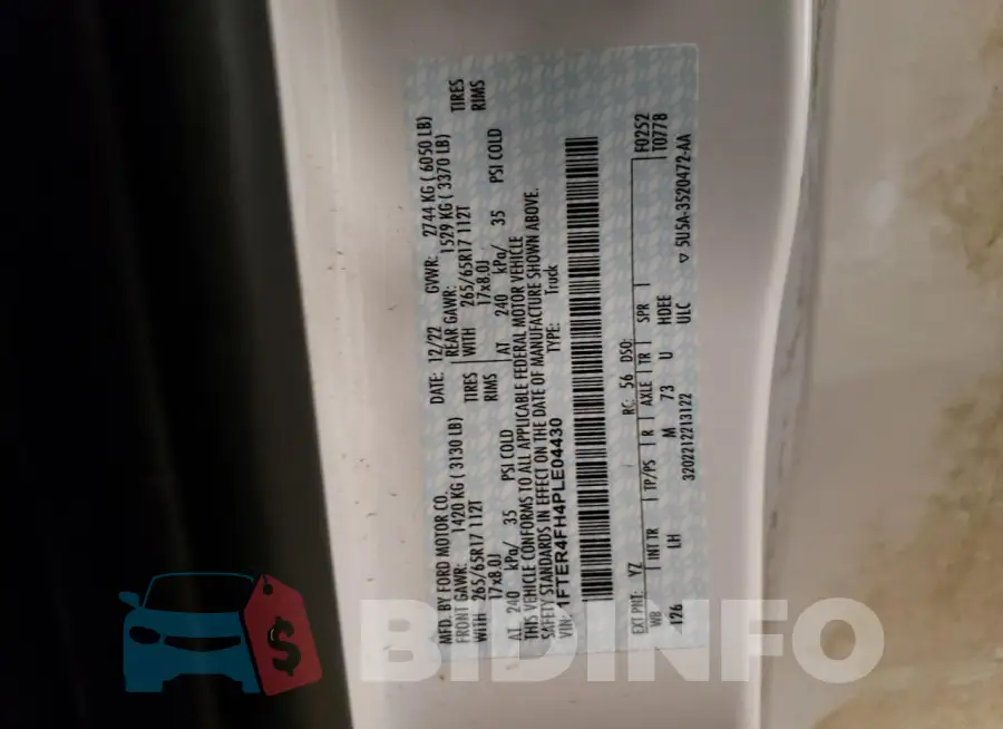 1FTER4FH4PLE04430 Photo# 13