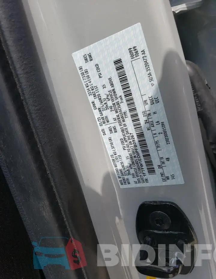 1FTFW1ED0PFB09267 Photo# 12