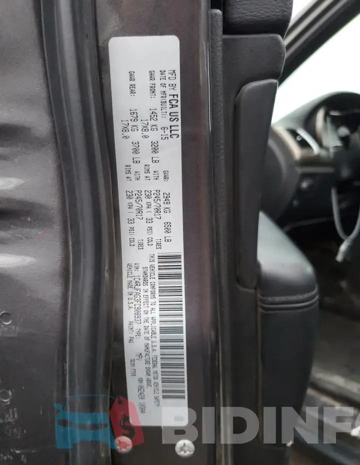 1C4RJFAG3FC908937 Photo# 13