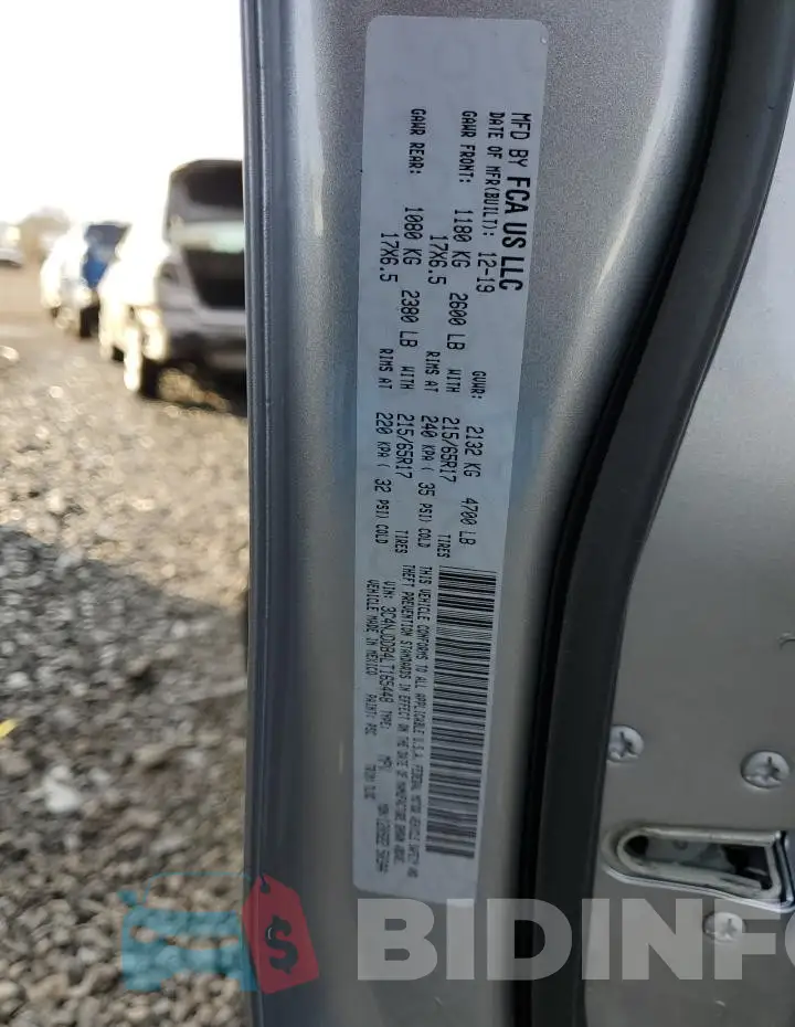 3C4NJDDB4LT165448 Photo# 13