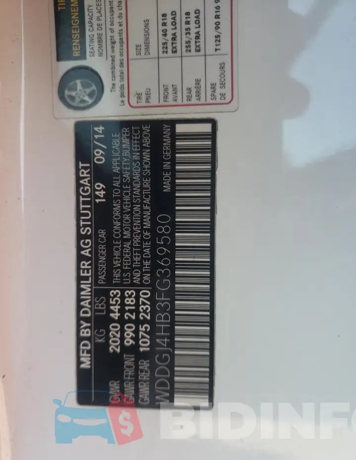 WDDGJ4HB3FG369580 Photo# 12