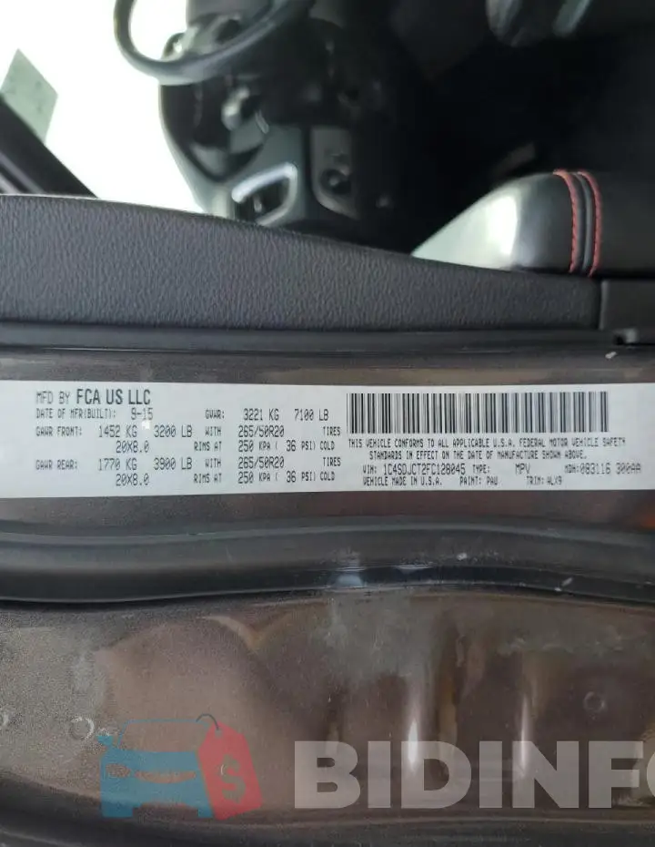 1C4SDJCT2FC128045 Photo# 13