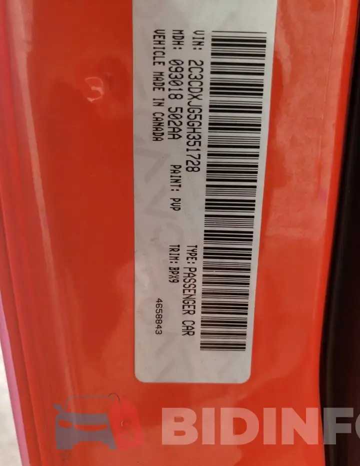 2C3CDXJG5GH351728 Photo# 12