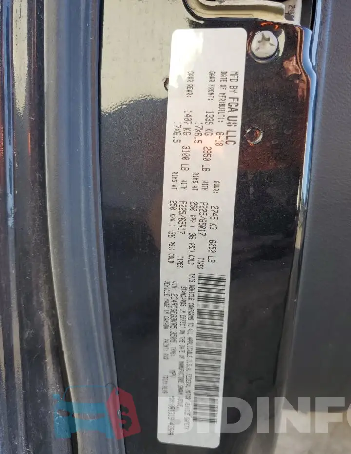 2C4RDGEG3KR513505 Photo# 14