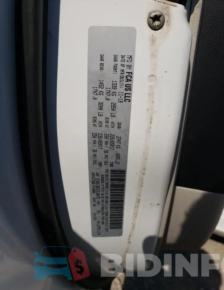 2C4RC1BG3LR140472 Photo# 13