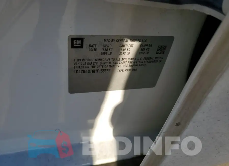 1G1ZB5ST8HF158366 Photo# 12