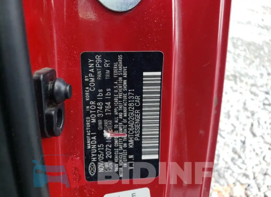 KMHTC6AD2GU281371 Photo# 12