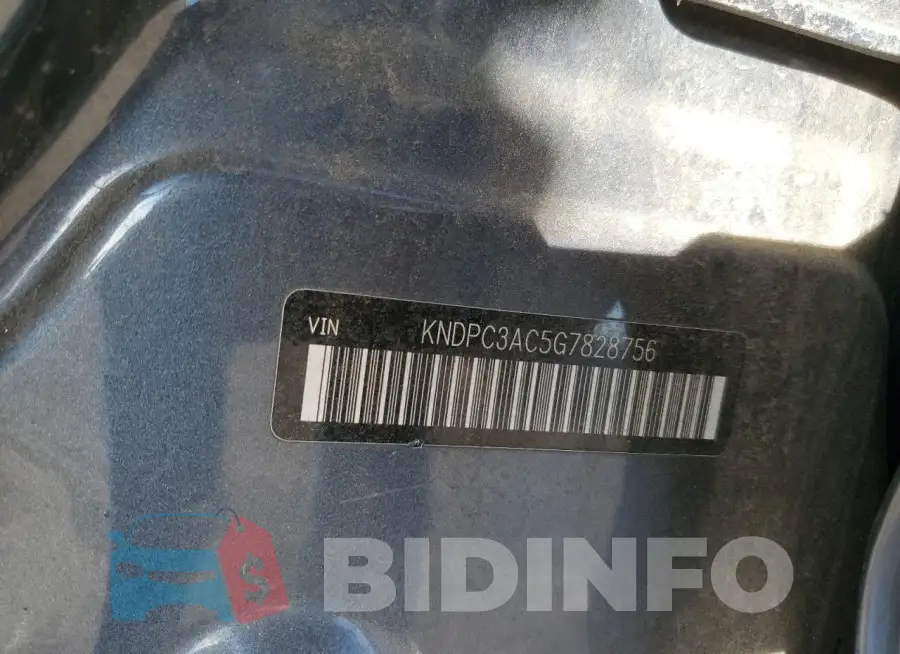 KNDPC3AC5G7828756 Photo# 13