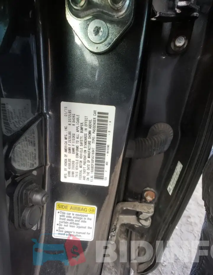 19UUB2F56FA016847 Photo# 12