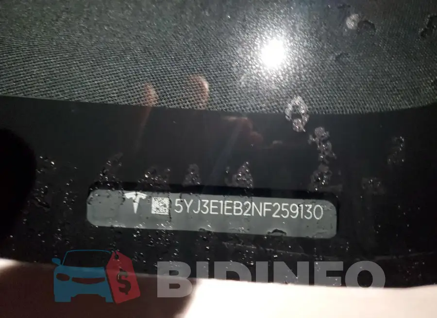 5YJ3E1EB2NF259130 Photo# 12