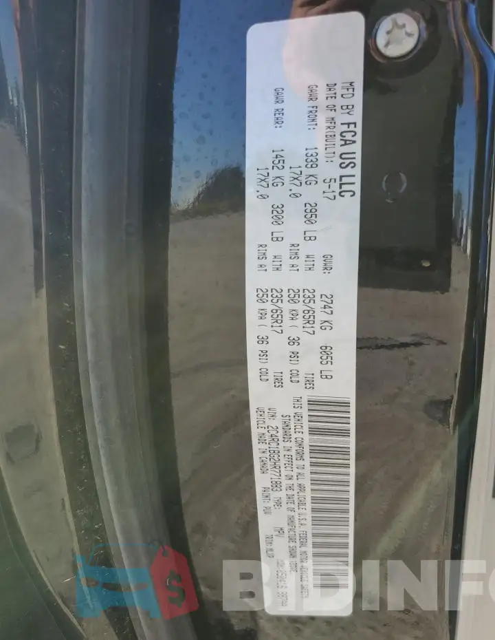 2C4RC1BG2HR771883 Photo# 13