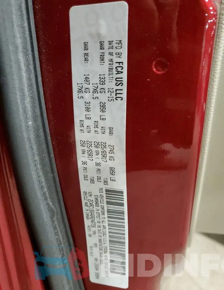2C4RC1BG4GR246726 Photo# 13