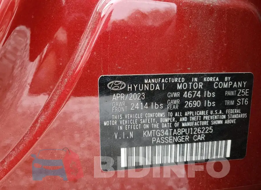 KMTG34TA8PU126225 Photo# 12