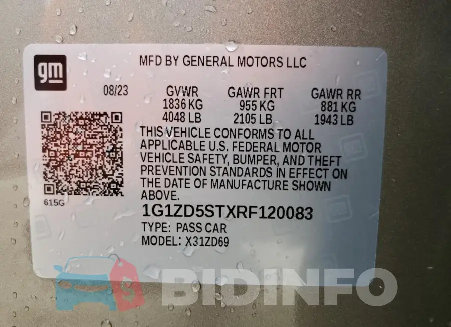 1G1ZD5STXRF120083 Photo# 12