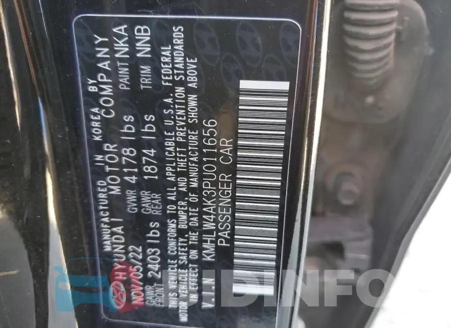 KMHLW4AK3PU011656 Photo# 12