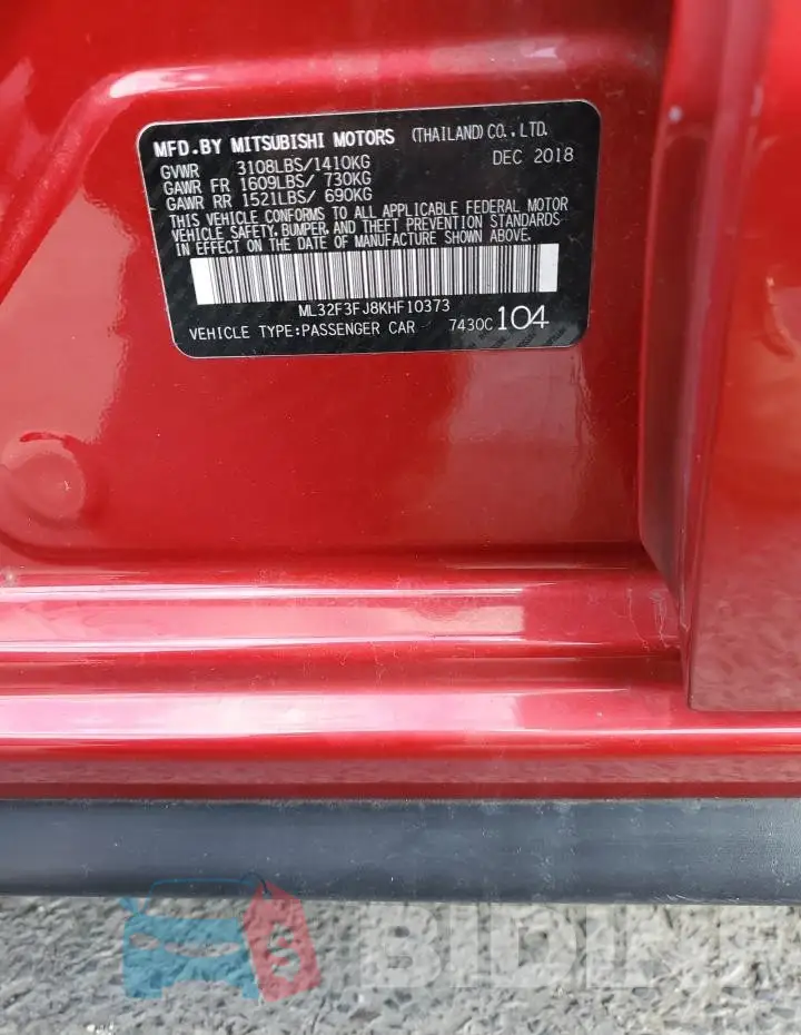 ML32F3FJ8KHF10373 Photo# 12