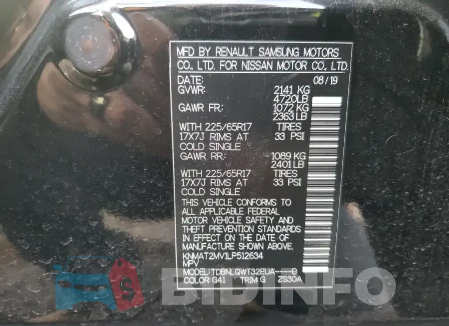 KNMAT2MV1LP512634 Photo# 13