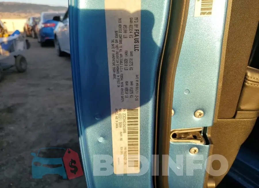 2C3CDXHG1GH216008 Photo# 12