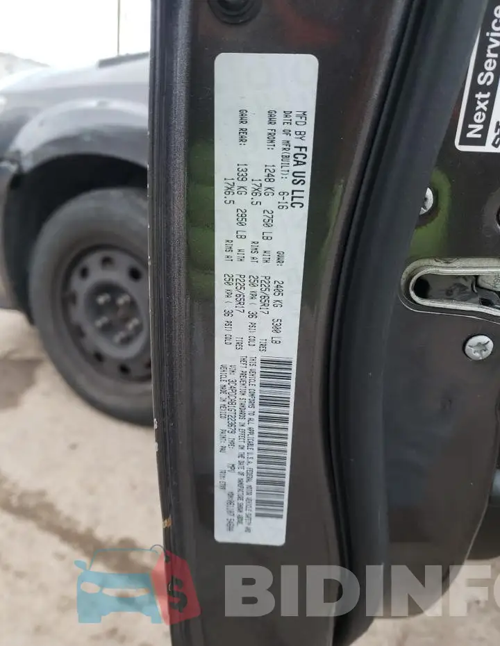 3C4PDCAB1GT223679 Photo# 13