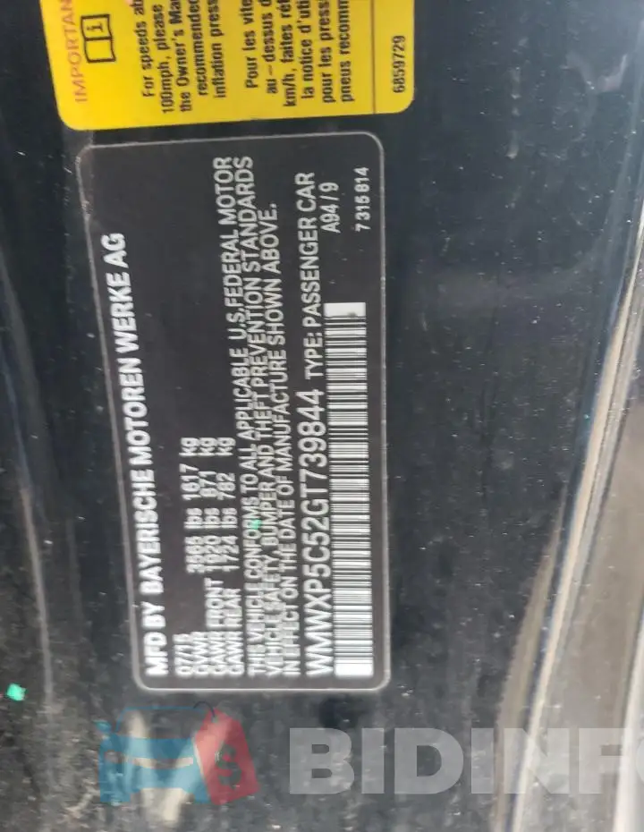 WMWXP5C52GT739844 Photo# 12