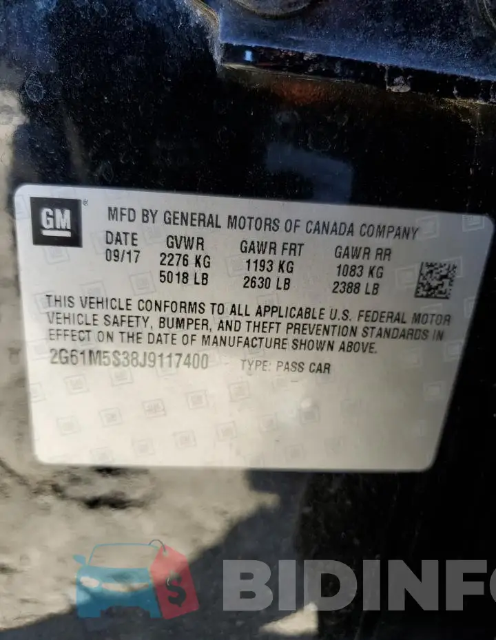 2G61M5S38J9117400 Photo# 12