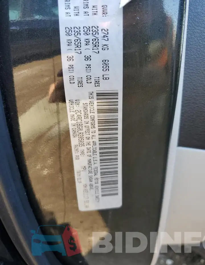 2C4RC1BG0LR205035 Photo# 13