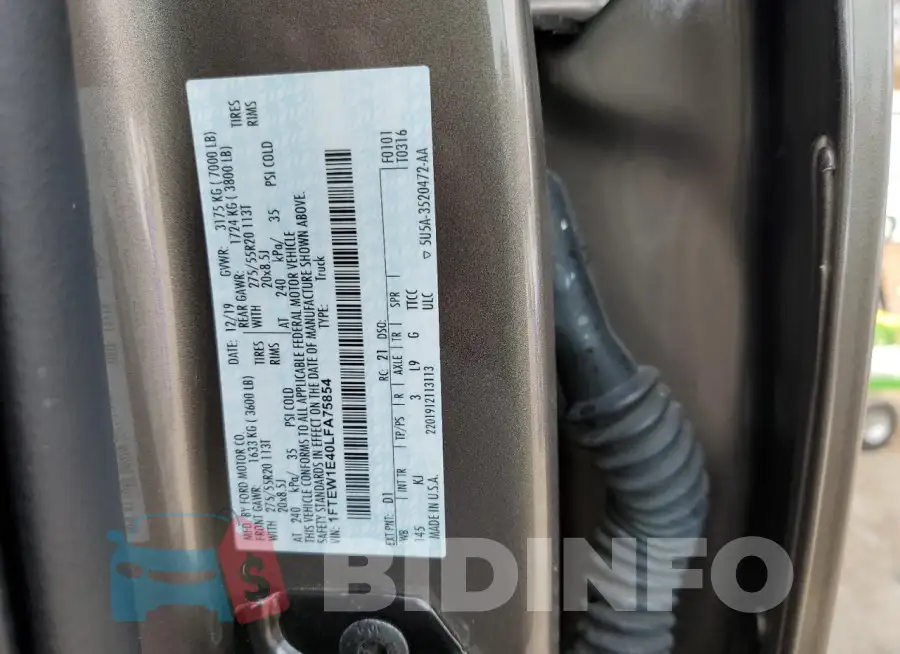 1FTEW1E40LFA75854 Photo# 13
