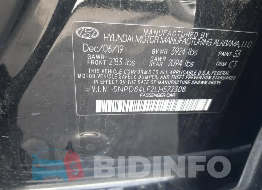 5NPD84LF2LH572308 Photo# 12