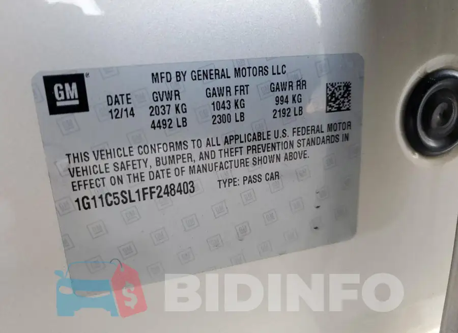 1G11C5SL1FF248403 Photo# 12