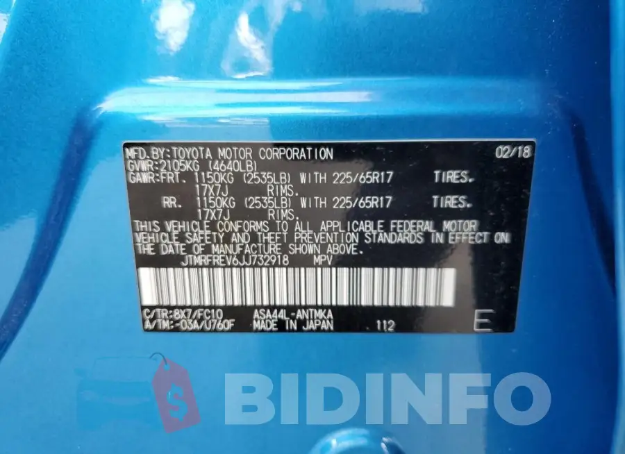 JTMRFREV6JJ732918 Photo# 12