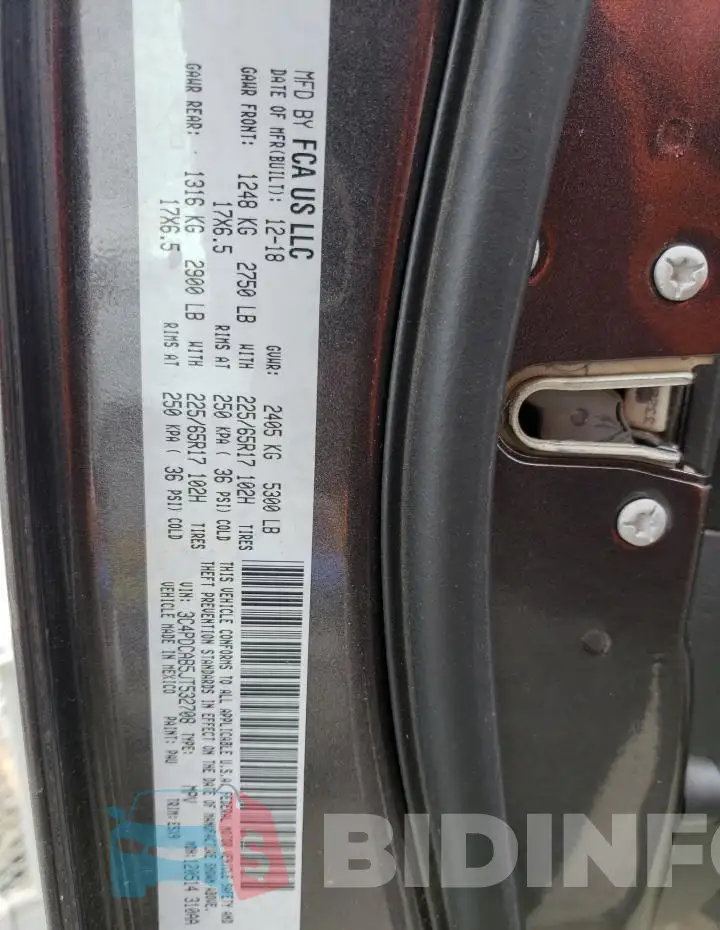 3C4PDCAB5JT532708 Photo# 13