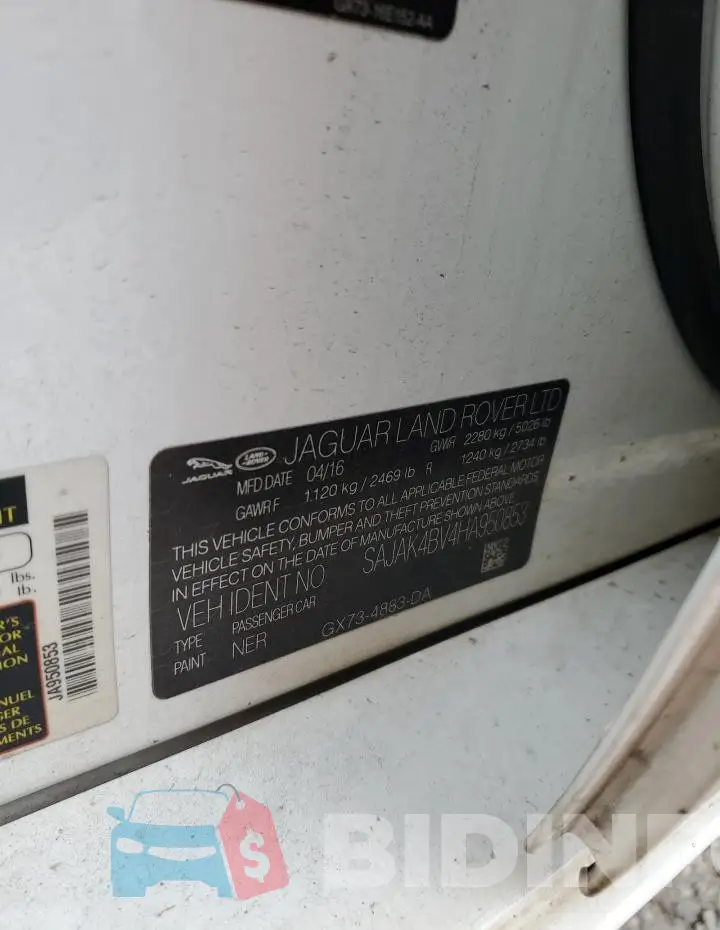 SAJAK4BV4HA950853 Photo# 12