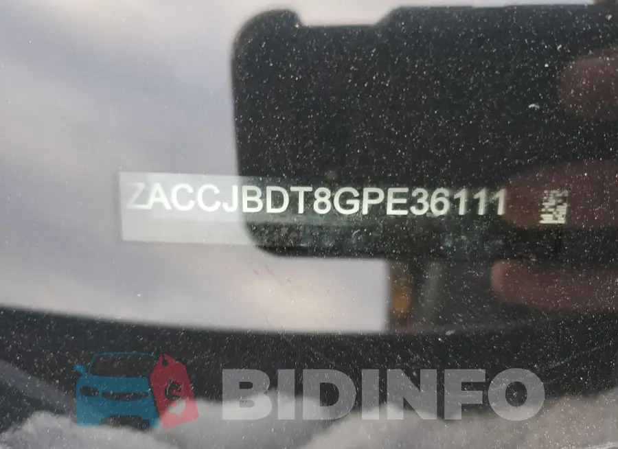 ZACCJBDT8GPE36111 Photo# 13