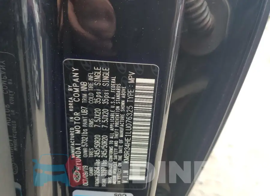 KM8R34HE1LU076325 Photo# 13